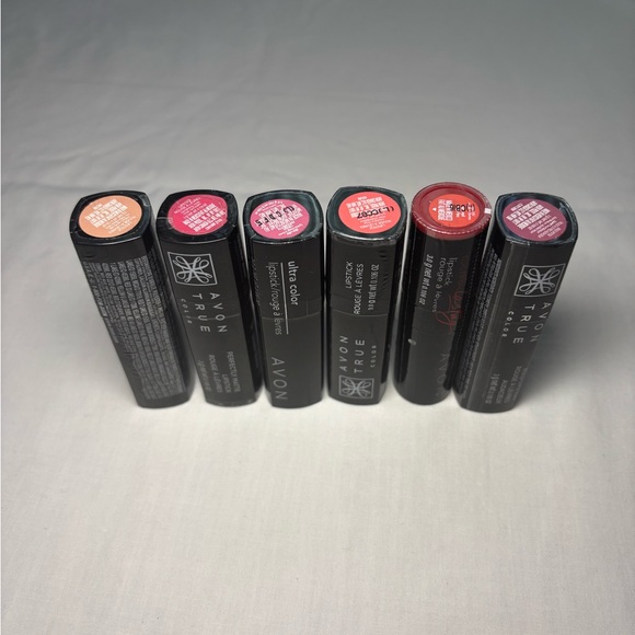 Avon True Color Lipstick Collection - Coral Fuchsia Berry Red